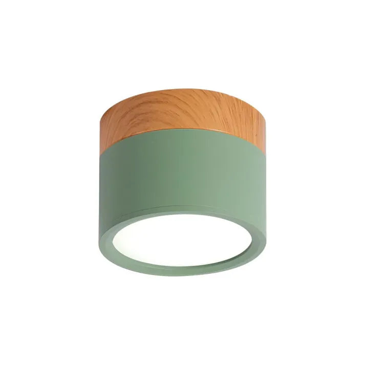 Aura Cylinder: Modern LED Ceiling Light for Focused Illumination
