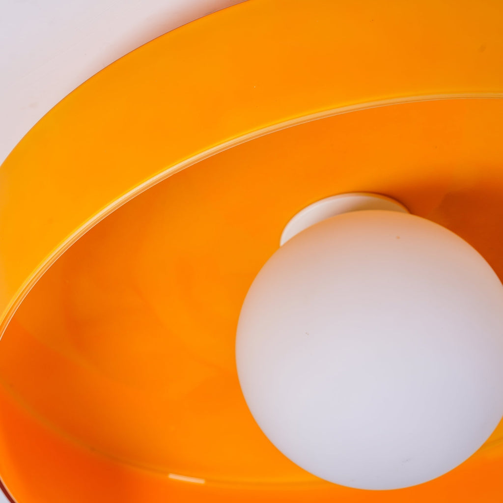 LumiSphere: Modern Circular Ceiling Light with Soft Illumination