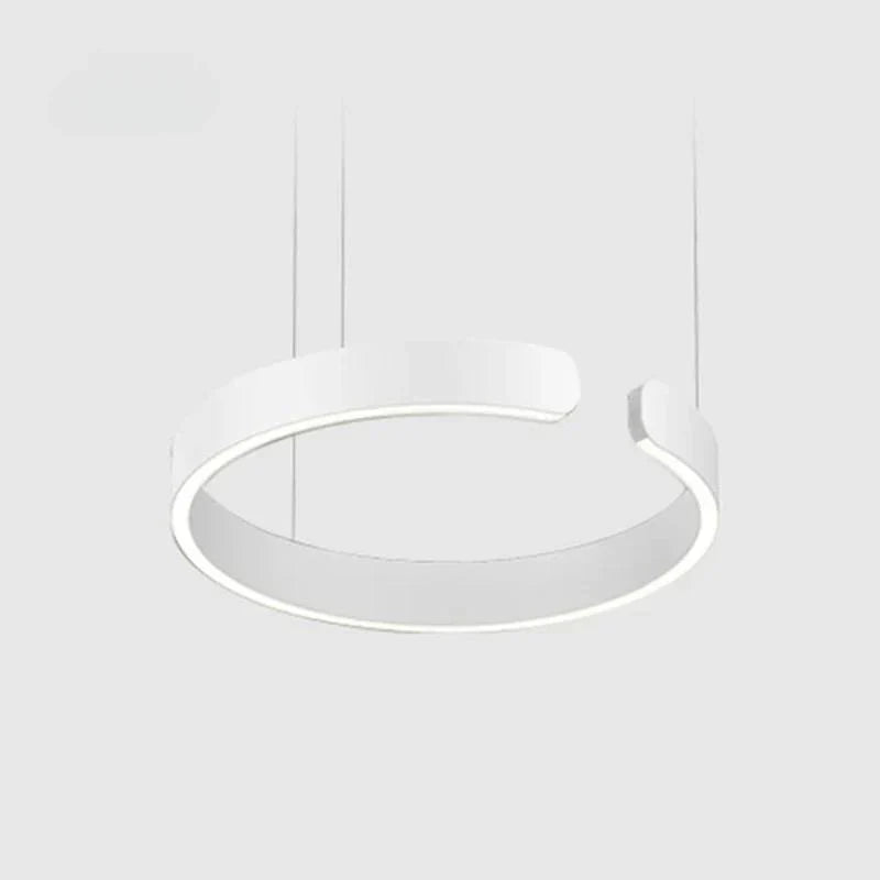 Contemporary Circular LED Pendant Light Fixture