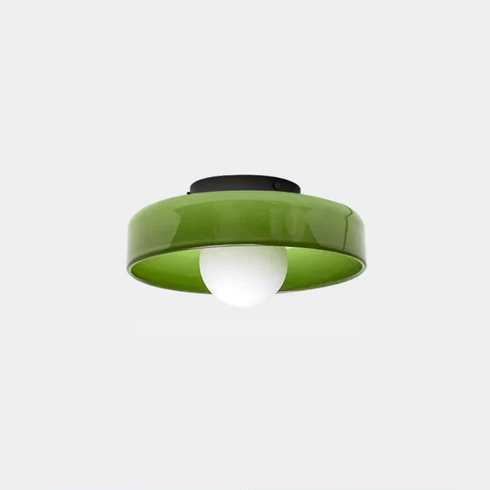LumiSphere: Modern Circular Ceiling Light with Soft Illumination