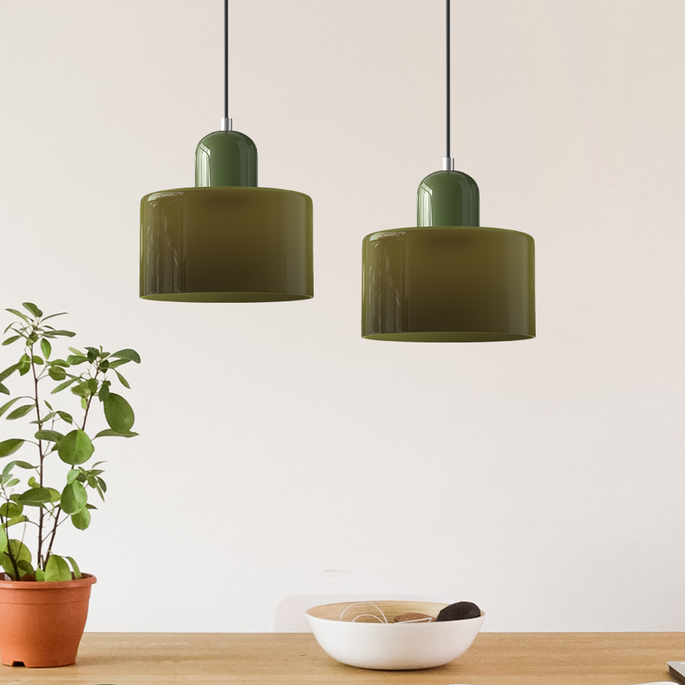 PendantHorizon: Extended Halo Pendant Light with Sleek, Modern Design