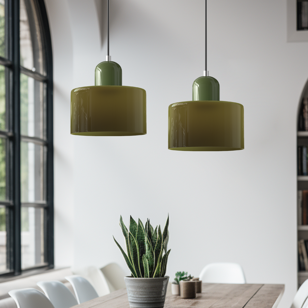 PendantHorizon: Extended Halo Pendant Light with Sleek, Modern Design