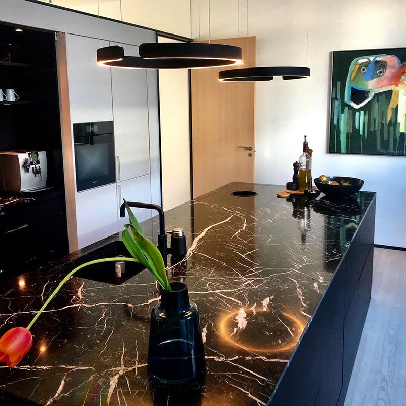 Contemporary Circular LED Pendant Light Fixture