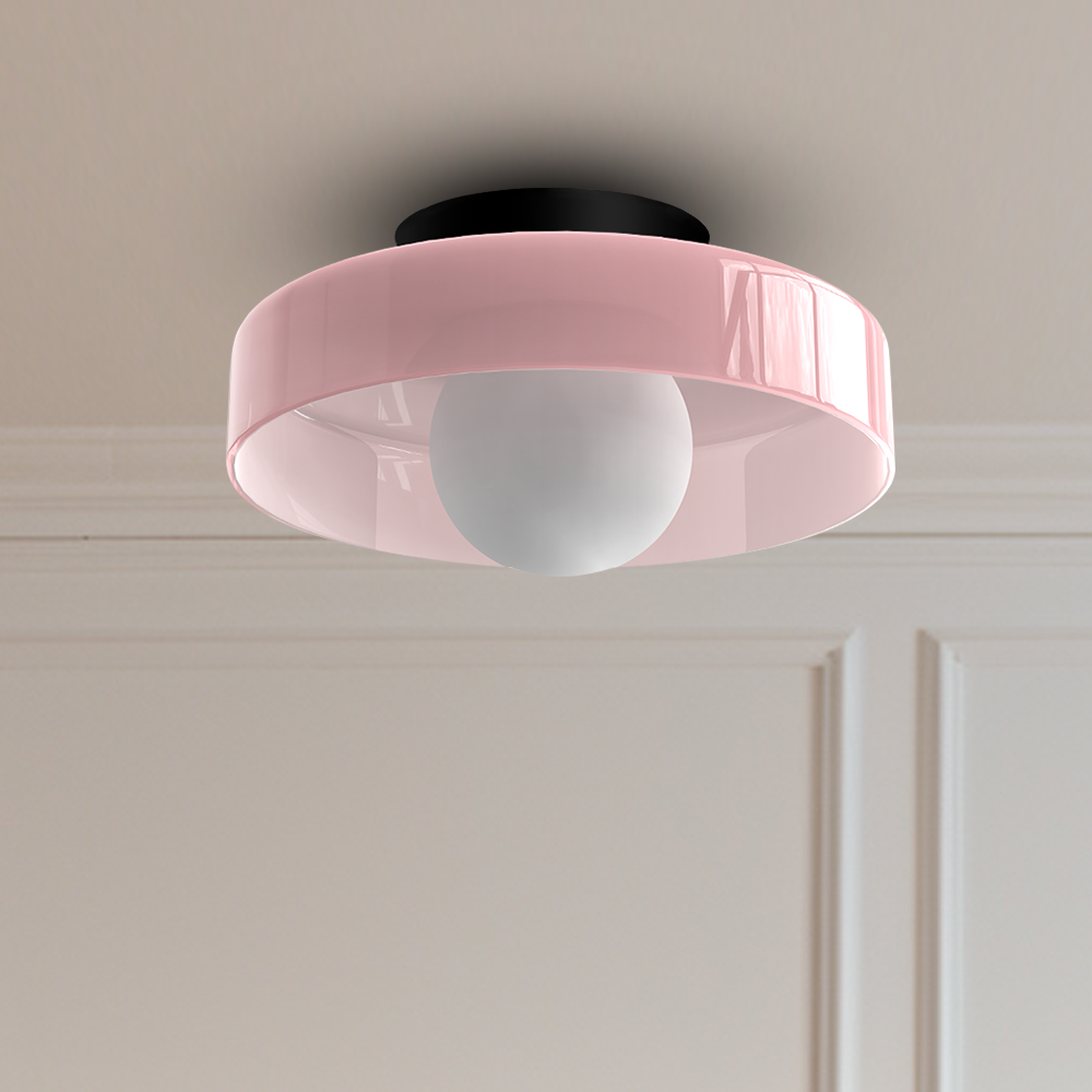 LumiSphere: Modern Circular Ceiling Light with Soft Illumination
