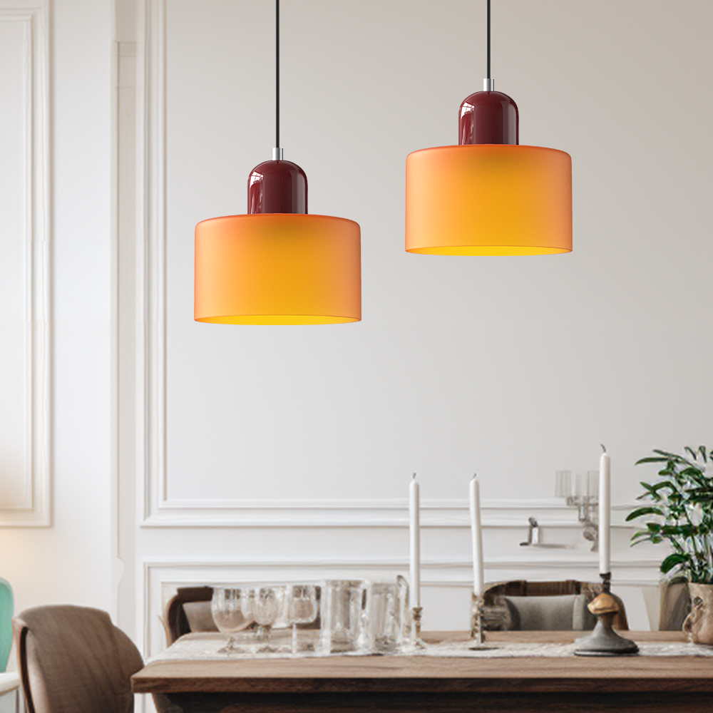 PendantHorizon: Extended Halo Pendant Light with Sleek, Modern Design