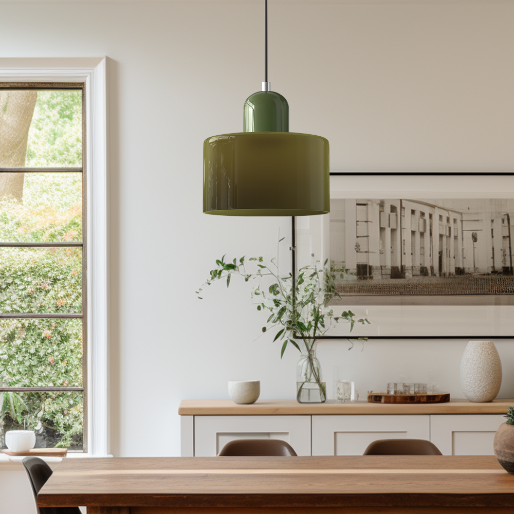 PendantHorizon: Extended Halo Pendant Light with Sleek, Modern Design