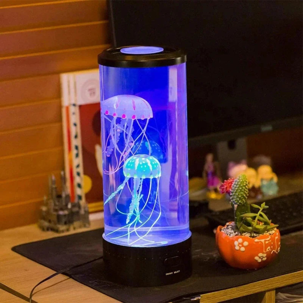 AquaLuma - Mesmerizing LED Jellyfish Lamp