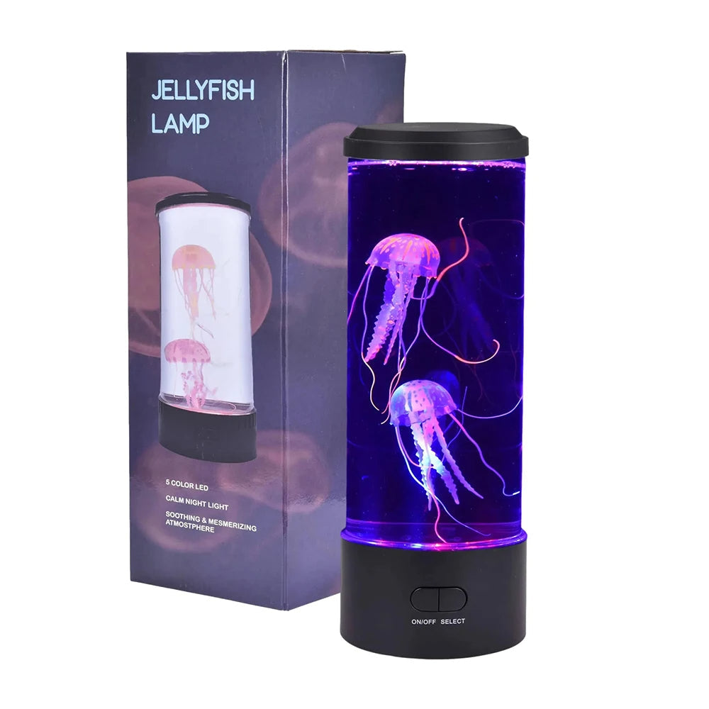 AquaLuma - Mesmerizing LED Jellyfish Lamp