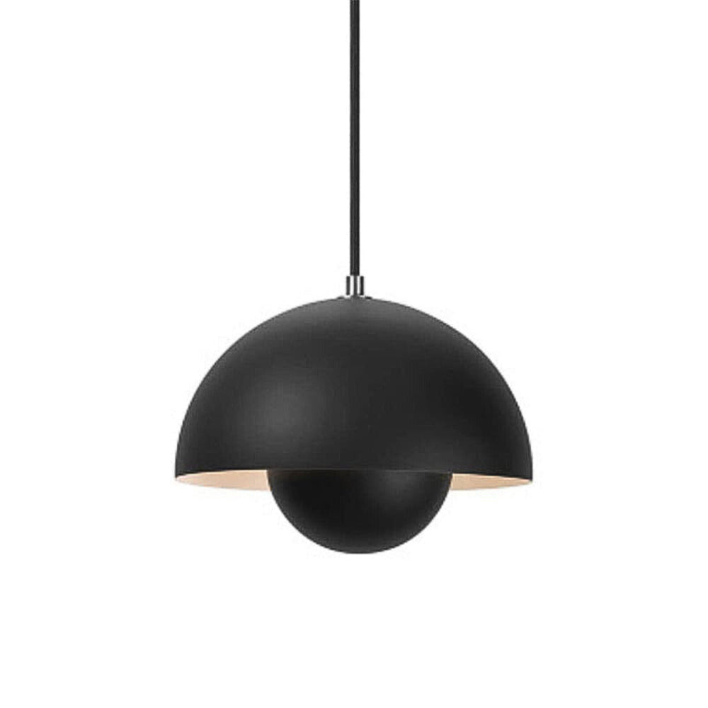 Vibrant Scandinavian Semi-Circular Chandelier