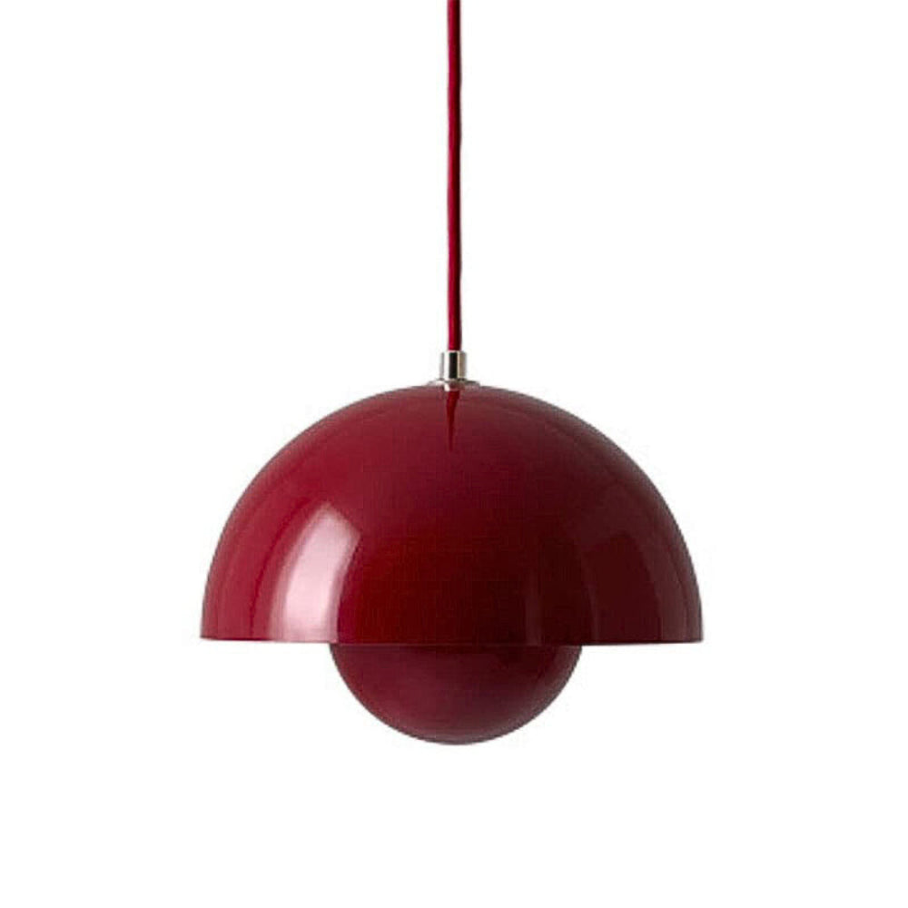 Vibrant Scandinavian Semi-Circular Chandelier