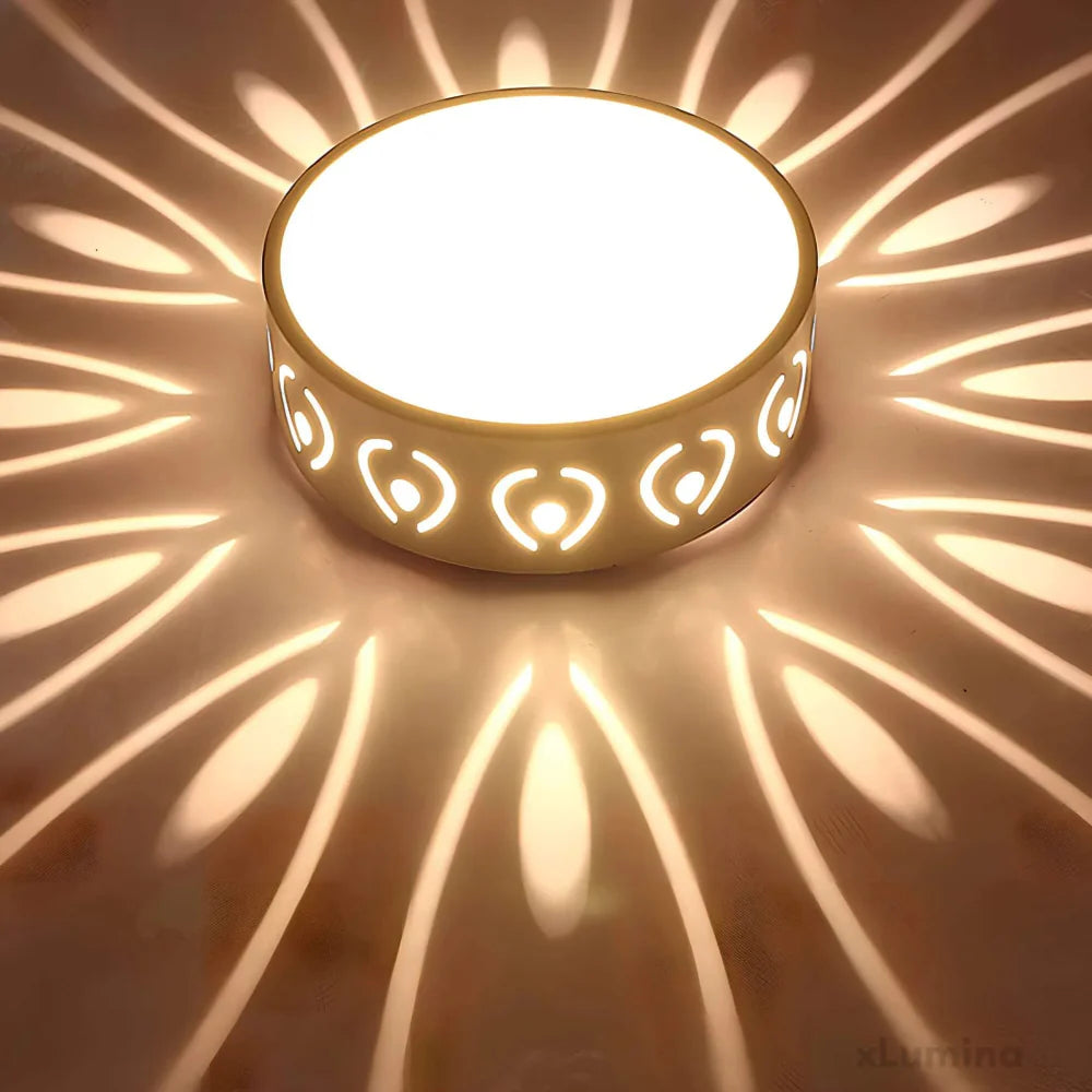 AuraSphere - Modern LED Ceiling Light for Entryways and Balconies