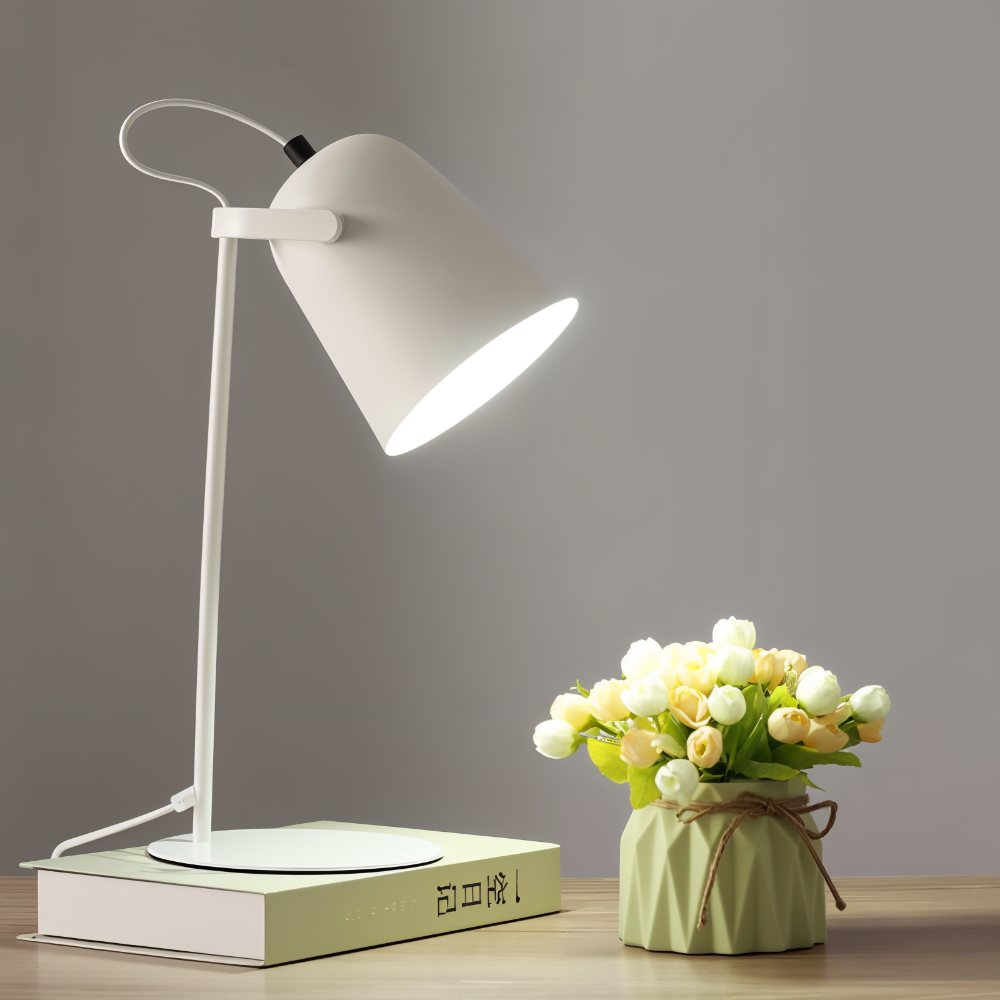 Rotating Desk Lamp with Macaron-Inspired Colors - Eye-Friendly & Adjustable Reading Light