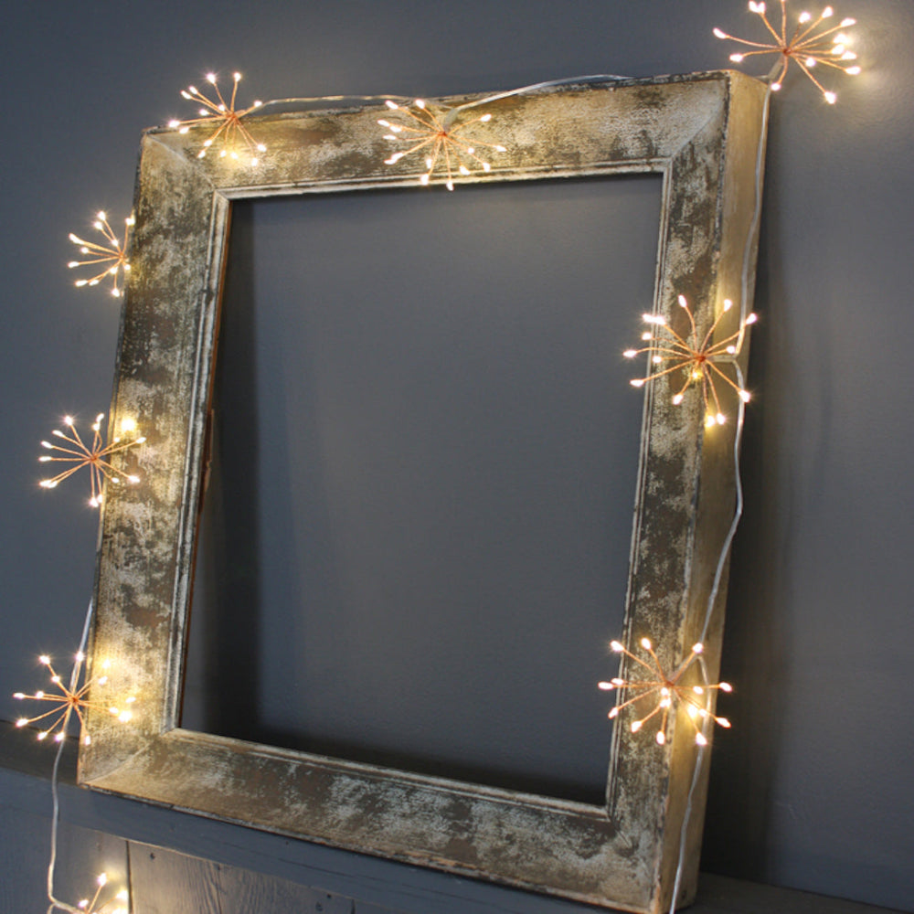 Starburst Copper Fairy Lights - Magical Twinkling Delight