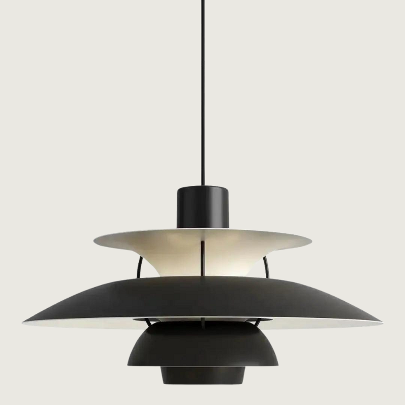 Modern Layered Industrial Pendant Light