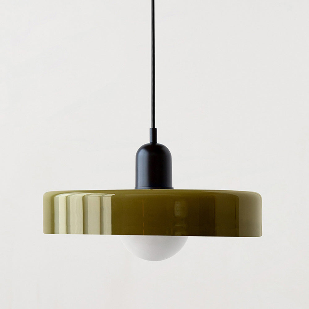 Adjustable Glass Chandelier - Modern Geometric Statement Light