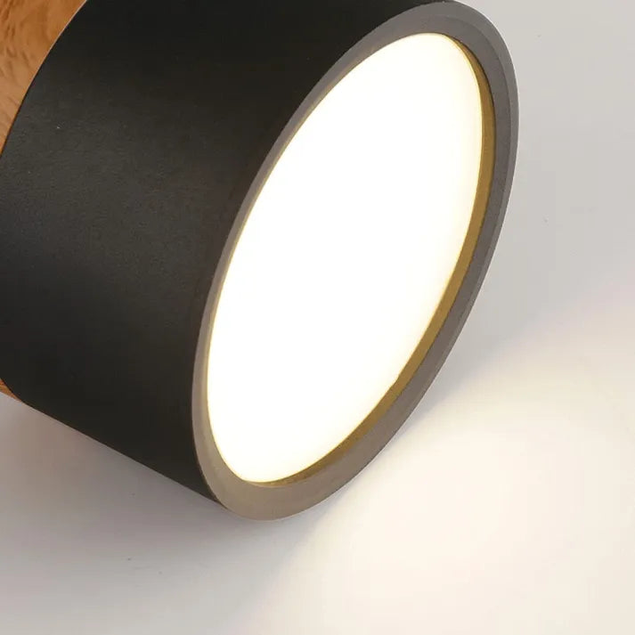 Aura Cylinder: Modern LED Ceiling Light for Focused Illumination
