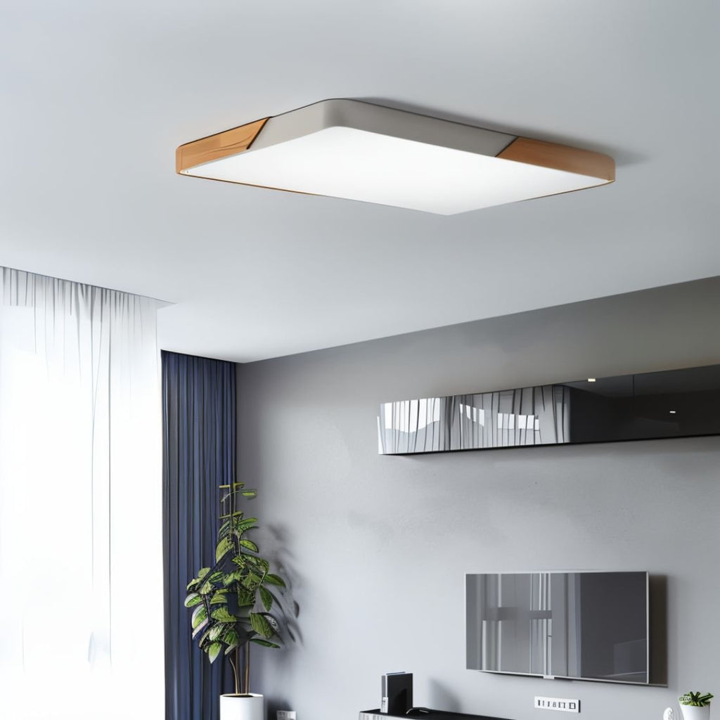 Elegant Minimalist Flush Mount Ceiling Light | Modern Home Ambiance