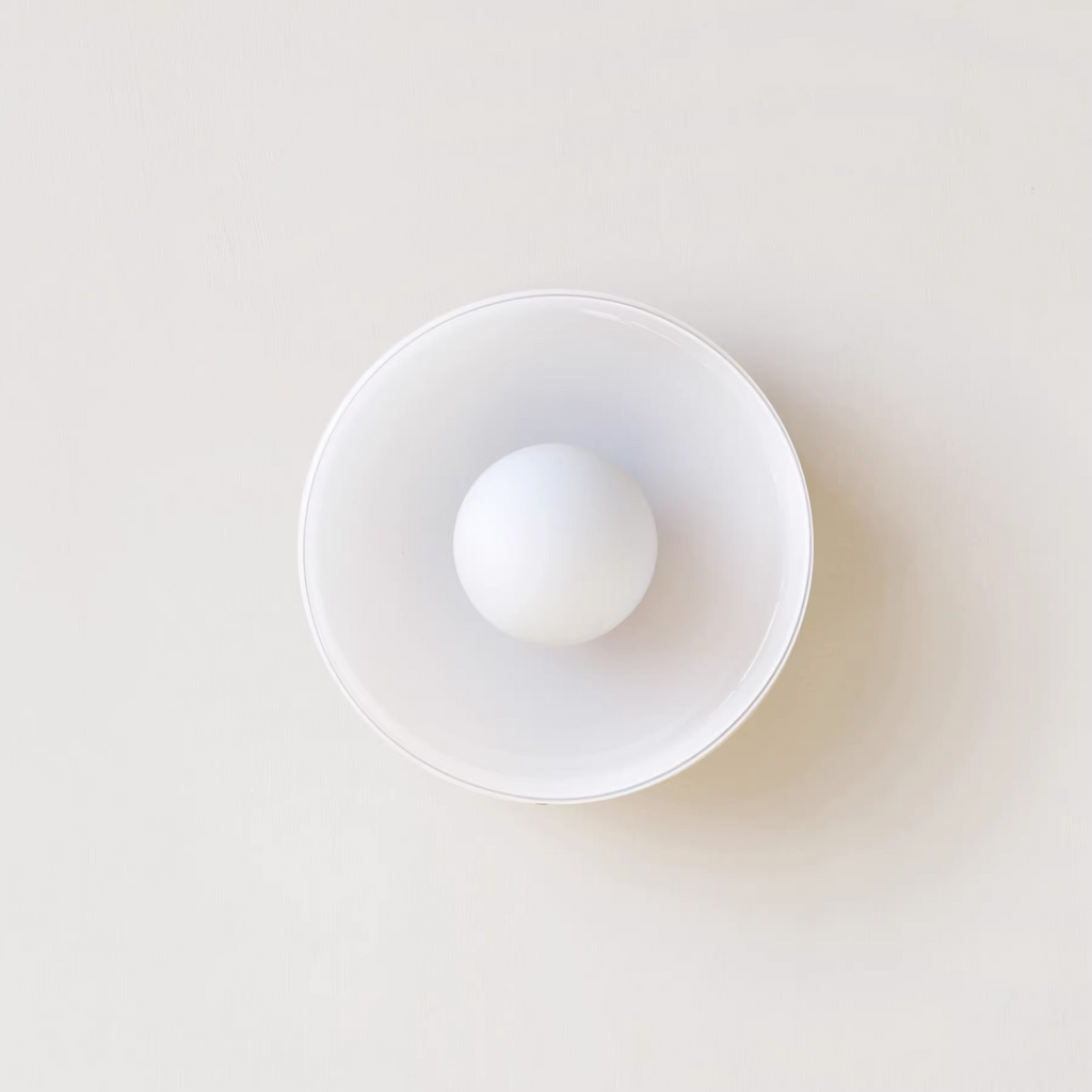 LumiSphere: Modern Circular Ceiling Light with Soft Illumination
