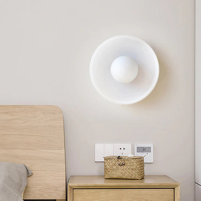 LumiSphere: Modern Circular Ceiling Light with Soft Illumination