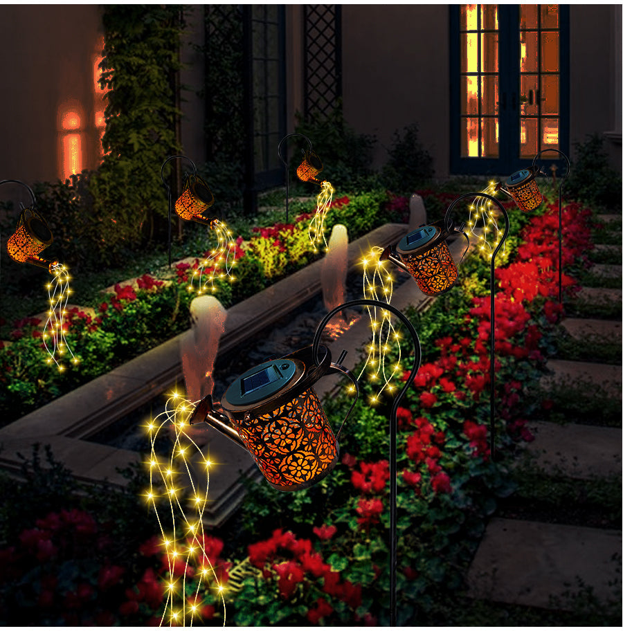 Enchanting Solar Fairy Light Sculpture - Outdoor Garden & Patio Decor