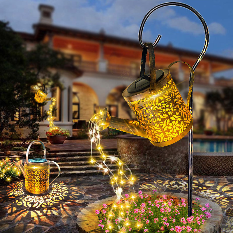 Enchanting Solar Fairy Light Sculpture - Outdoor Garden & Patio Decor