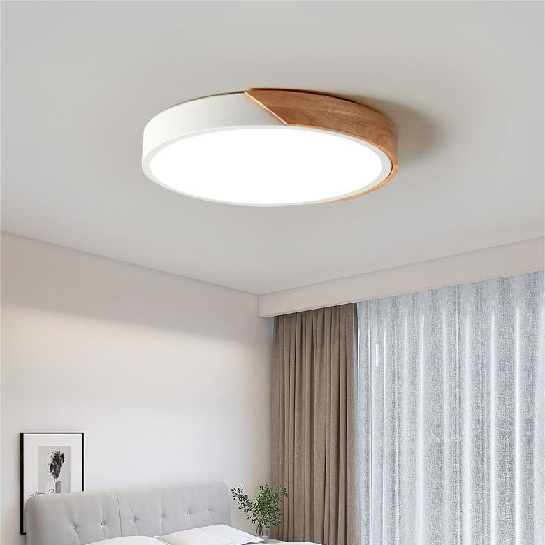 Modern Scandinavian Round Ceiling Light - Minimalist Ambiance